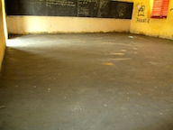 New floor for classroom