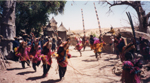 Ceremonial dance in Téréli